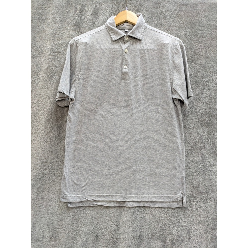 Peter Millar Polo Shirt Mens Small Pima Cotton Silk Blend Premium Country Club